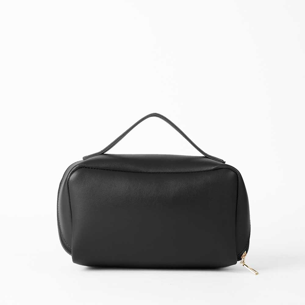 Large Capacity Travel Cosmetic Bag Black - Image 3