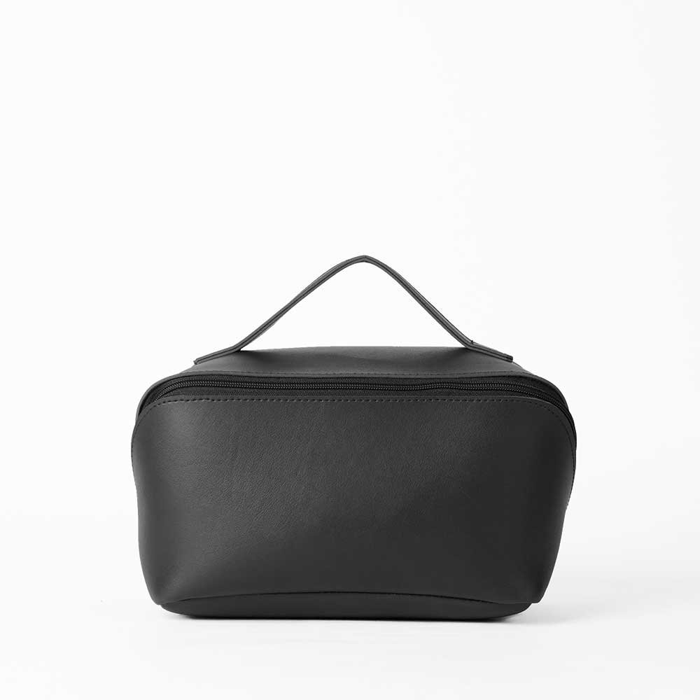 Large Capacity Travel Cosmetic Bag Black - Image 2